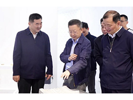 湖北省經(jīng)信廳黨組書(shū)記、廳長(zhǎng)朱萬(wàn)奎調(diào)研華工科技