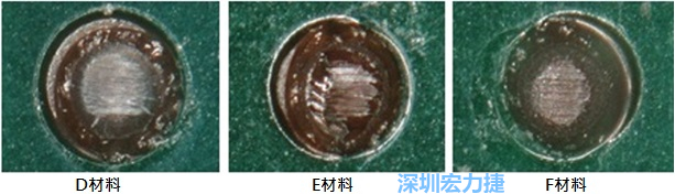 圖14- 冷球拉力試驗(yàn)后，光學(xué)顯微鏡下的失效模式