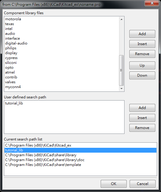 上下兩個視窗都Add 你的library ，在library browser 就可以找到你的library